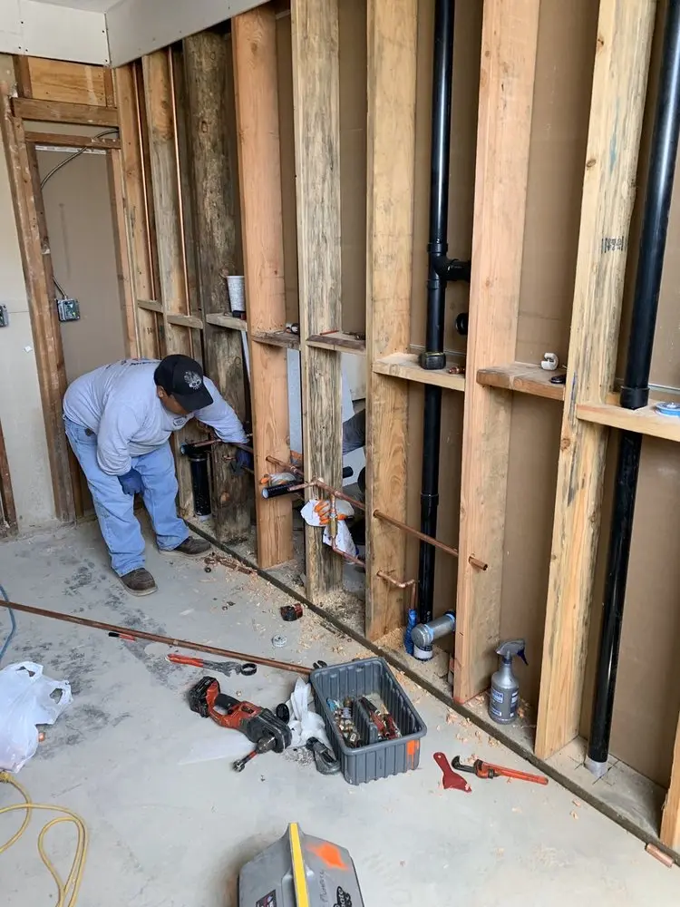 Commercial rough-in plumbing for Gas Line Repair in Elmwood Park